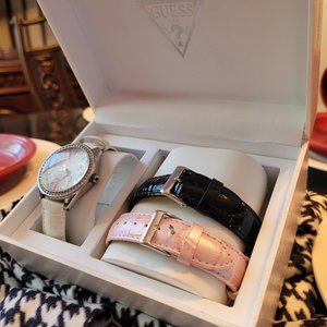 Four piece Guess watch set